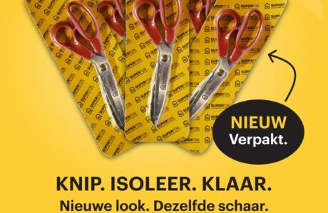 SuperFOIL isolatieschaar in nieuwe verpakking